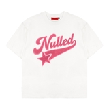 Áo thun chữ hồng NULLED First Light Tee |  N-T379-N-T00-T