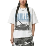 Áo thun kem in xe tăng NULLED Battlefield Tee N-T3124-N-T00-K