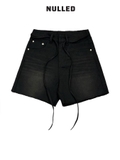 Quần jean short wash ống rộng local brand NULLED N-QS2