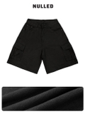 Quần short túi hộp kaki local brand NULLED N-QS5