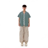 Áo sơ mi xám nam nữ Regular Shirt N-S34