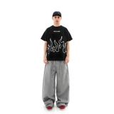 Áo thun đen local brand Burn Tee N-T10