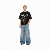 Áo thun form rộng tay ngắn local brand NULLED Soulfire Tee N-T3