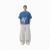 Áo thun in hình màu xanh conban form boxy NULLED Y2K Grunge Tee N-T333-N-T00-CB