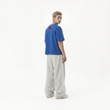 Áo thun in hình màu xanh conban form boxy NULLED Y2K Grunge Tee N-T333-N-T00-CB