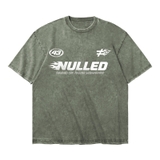 Áo thun wash in hình NULLED Racing Club Tee form dáng boxy năng động N-T321-01-XR