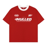 Áo thun in hình NULLED Racing Club Tee thiết kế phối cổ N-T366-HC-T13-DOVT