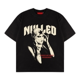 Áo thun NULLED in hình Mask Girl Tee form boxy năng động streetwear N-T324-00-D