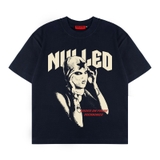 Áo thun NULLED in hình Mask Girl Tee form boxy năng động streetwear N-T324-00-NA