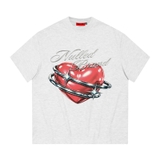 Áo thun NULLED Chrome Heart Tee phong cách retro N-T331-00-XT