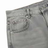 Quần jeans suông màu xám khói NULLED