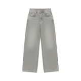 Quần jeans suông màu xám khói NULLED