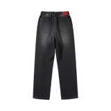 Quần baggy suông đen dây rút NULLED N-Q25-D