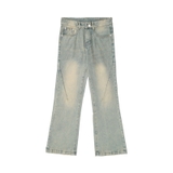 Quần Jeans ống loe unisex NULLED N-Q27-Y1