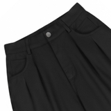 Quần jeans ống suông màu đen NULLED N-Q32-D