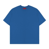 Áo thun trơn màu xanh coban NULLED N-T00-CB