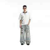 Áo thun phối cổ NULLED Signature Tee N-T302-HC-T7-TVD