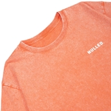Áo thun wash nữ màu cam NULLED N-T30-C