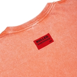 Áo thun wash nữ màu cam NULLED N-T30-C