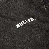 Áo thun đen wash NULLED N-T30-D