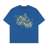 Áo thun NULLED in hình graphic màu xanh coban Pretty Dangerous Tee N-T353-N-T00-CB