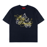 Áo thun NULLED in hình graphic màu xanh navy Pretty Dangerous Tee N-T353-N-T00-NA