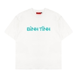 Áo thun NULLED Bình Tĩnh form boxy N-T359-N-T00-T