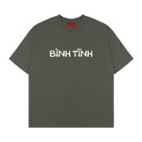 Áo thun NULLED Bình Tĩnh form boxy N-T360-N-T00-XC