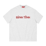 Áo thun NULLED Bình Tĩnh form boxy N-T361-N-T00-X