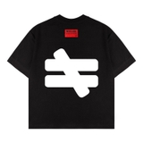 Áo thun đen in hình Big Logo Tee NULLED N-T32-D