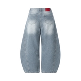 Quần jeans suông bí rách nhẹ NULLED N-Q48