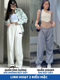 Quần nỉ ống suông local brand DE-Q45