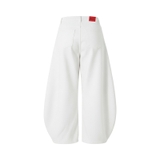 Quần jeans suông dáng bí màu trắng NULLED N-Q28-T