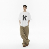 Áo thun unisex in chữ NULLED Royal Tee N-T17-T