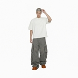 Áo phông màu kem NULLED Basic Tee N-T00-K