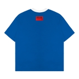 Áo thun xanh dương phối cổ NULLED Tee N-T25-XAVT