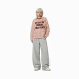Áo thun NULLED tay dài sọc ngang in hình màu đen Mood Off Tee N-T344-HC-T17-DVD