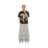 Áo thun NULLED in hình Mask Girl Tee form boxy năng động streetwear N-T369-HC-T13-D