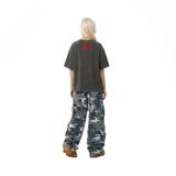 Áo thun NULLED in hình Mask Girl Tee form boxy năng động streetwear N-T369-HC-T13-D