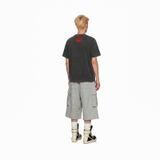 Áo thun wash in hình NULLED PROJECT phong cách streetwear N-T327-HC-T13-D