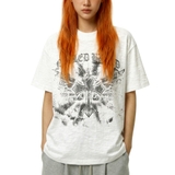 Áo thun xược form boxy NULLED Core Index Tee | N-T377-HC-KAT1-T