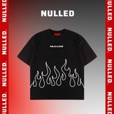 Áo thun đen local brand Burn Tee N-T10