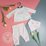 Mothercare My First Little Mouse T-shirt, Joggers and Bib Set