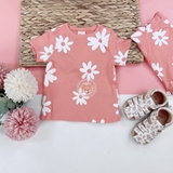 HM Baby Printed T-shirt Coral/floral