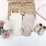 HM Baby 2-pack Ribbed Cotton Bodysuits