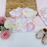HM Baby Printed T-shirt White/tie-dye