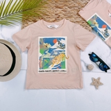HM Kid Printed T-shirt Apricot