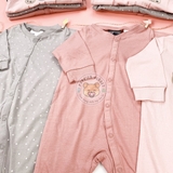 HM 3-pack cotton pyjamas Light pink/Rabbit