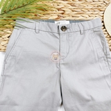 HM Kid Cotton Chino Shorts Light gray