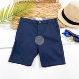 HM Kid Cotton Chino Shorts Navy blue